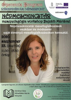 Díjmentes mesepedagógiai workshop lesz a Székesfehérvári NépmesePonton